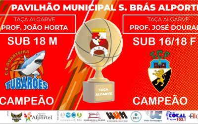 Final das Taças Algarve Prof. João Horta e Prof. José Dourado em São Brás de Alportel