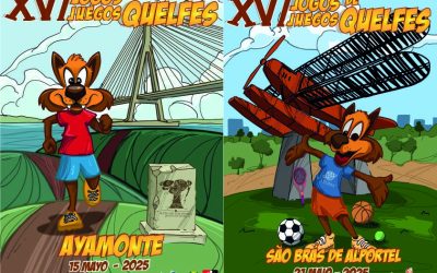 XVI Jogos de Quelfes em Ayamonte a 15 maio e São Brás de Alportel a 21 maio