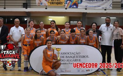 CBQ Tubarões vence Taça Algarve Valter Dias Sub14F 2025/2026